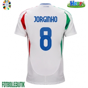 Italien Jorginho Frello #8 Bortatröja EM 2024 Kortärmad